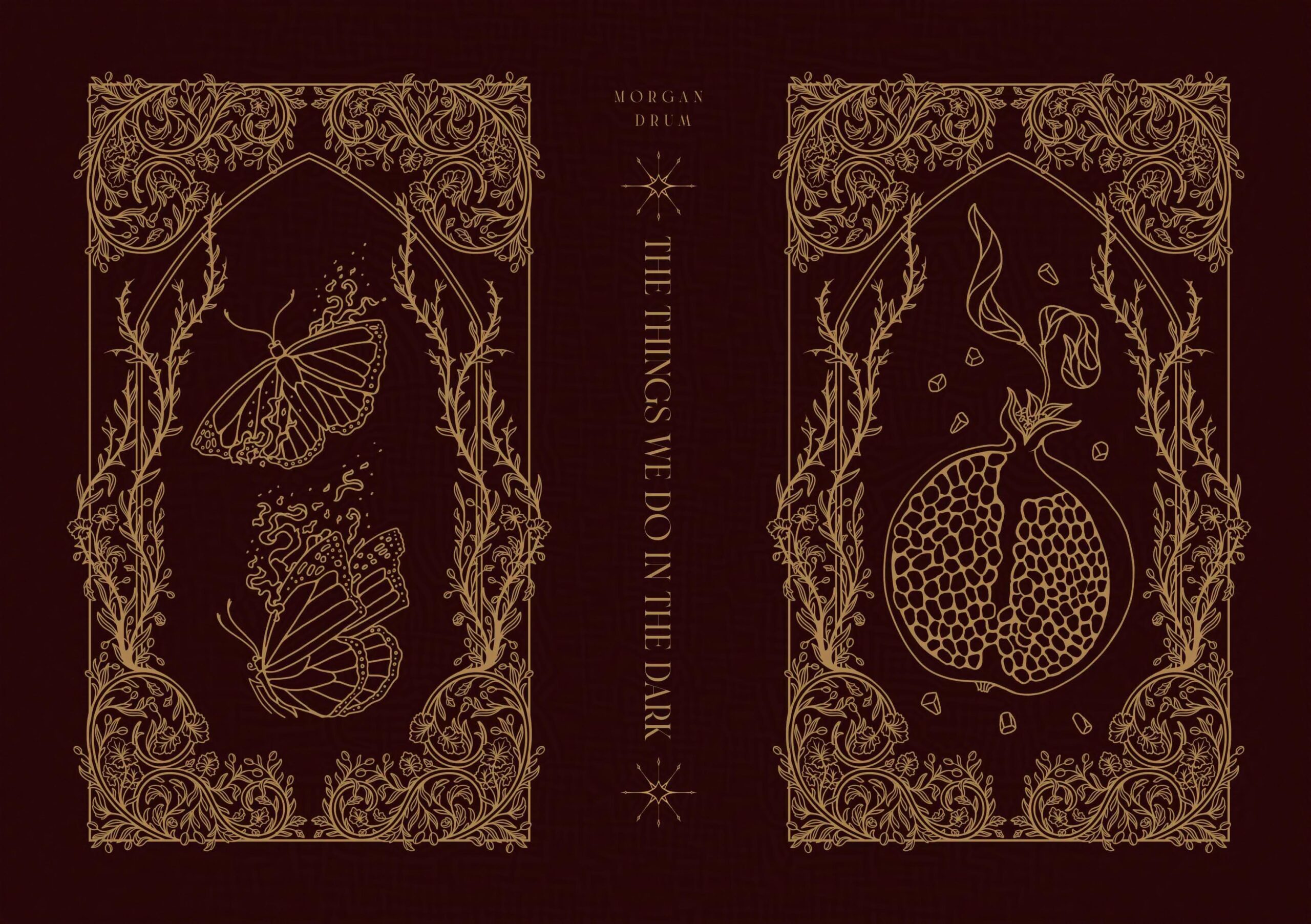 G Mythology Book Cover Print Wrap Design