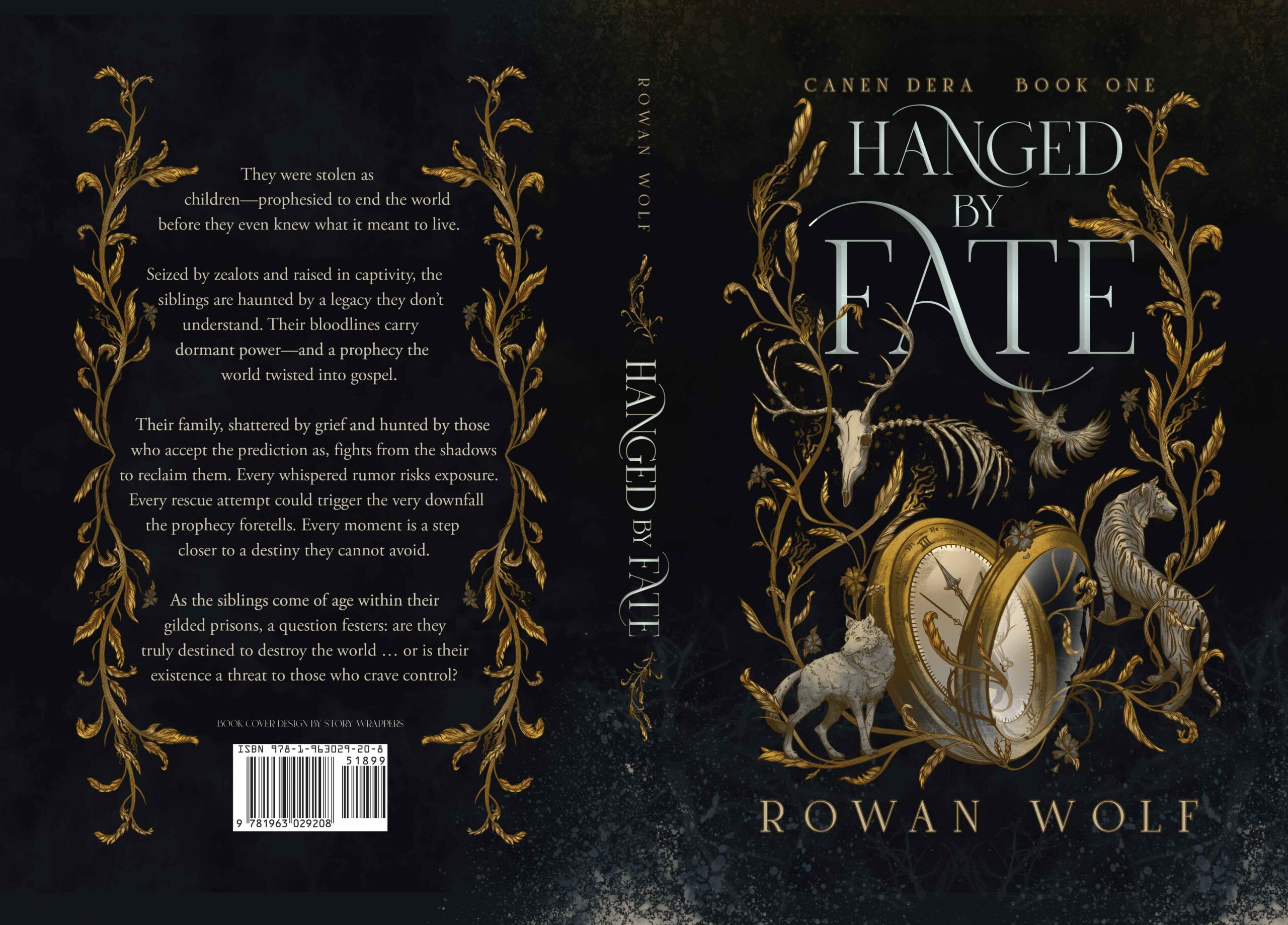 Hanged-by-Fate-Paperback The North Wind | Book Cover Illustration and Typography
